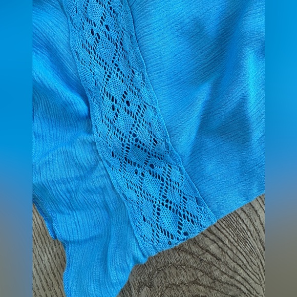 Free People Blue Boho Dress Size Extra Small - Picture 4 of 8